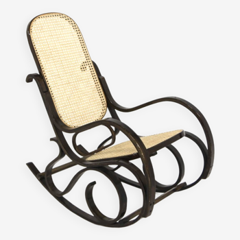 Beech rocking chair, Sweden, 1970