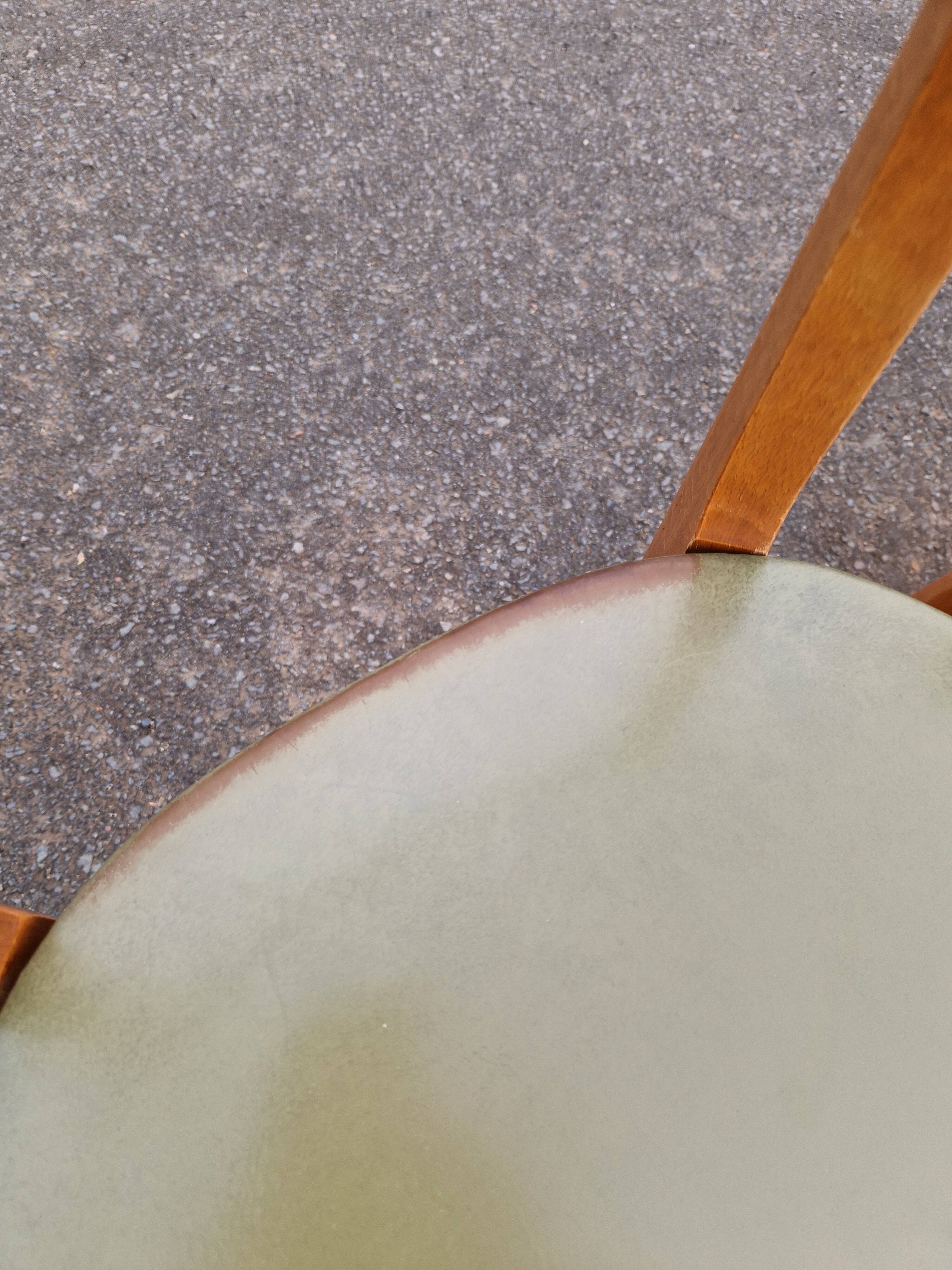 Set of 5 vintage Scandinavian style chairs