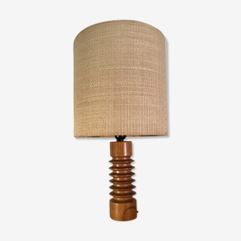 Lampe de table en bois