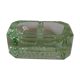 Saleron en verre vert art déco