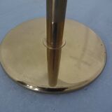 Brass and Glass Floor Lamp, 1970s