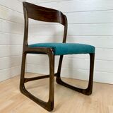 Restored sled chair - Baumann 1970