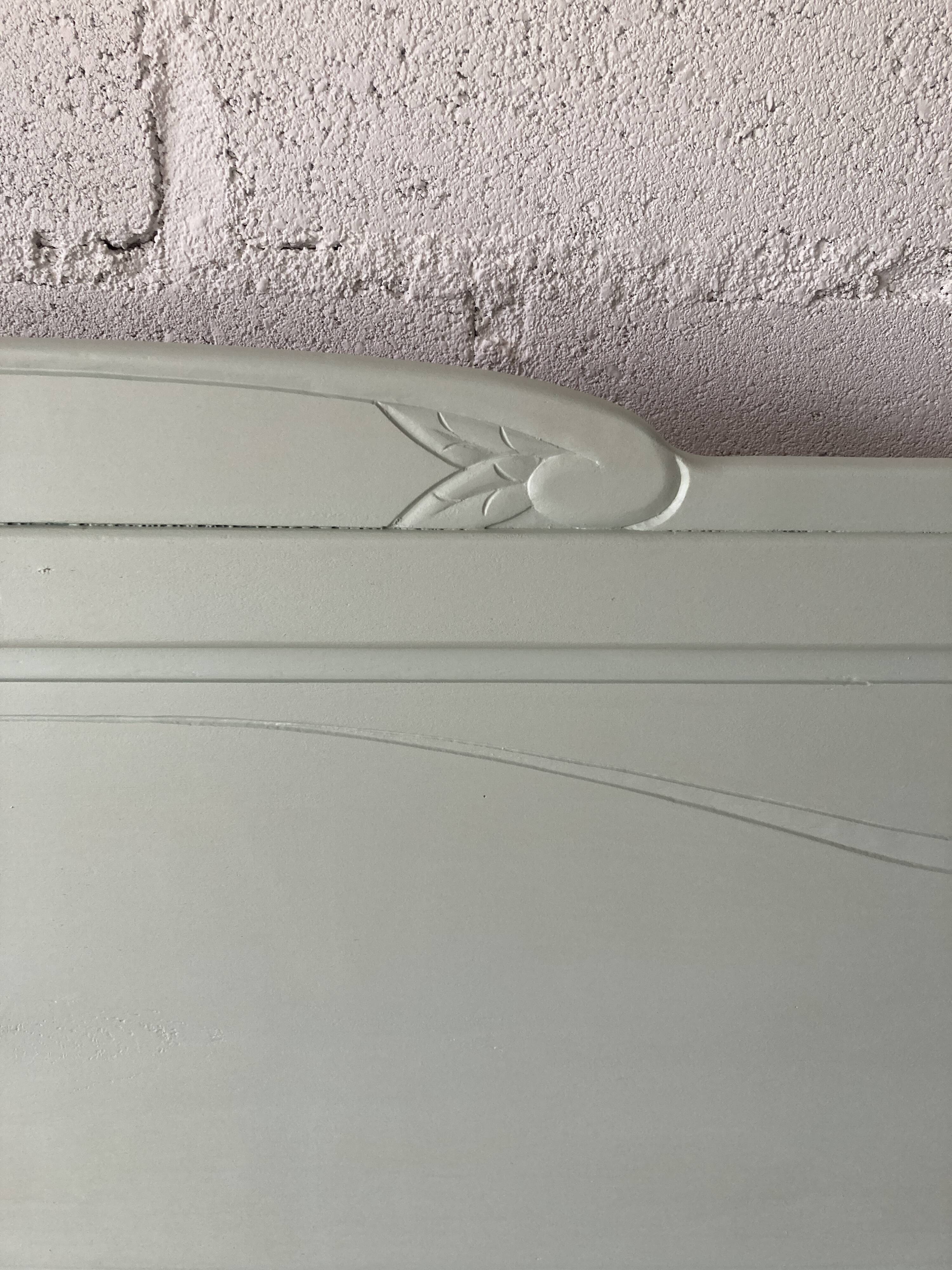 Cadre de lit art déco