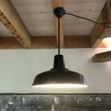 Enamelled sheeting suspension