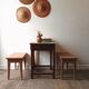 Solid wood benches