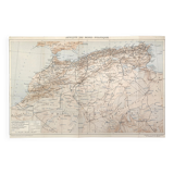 Map of north Africa