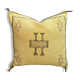 Silk cushion cover with Moroccan cactus pattern – Handmade Sabra cushion