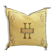 Silk cushion cover with Moroccan cactus pattern – Handmade Sabra cushion
