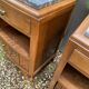 Pair of art deco bedside tables