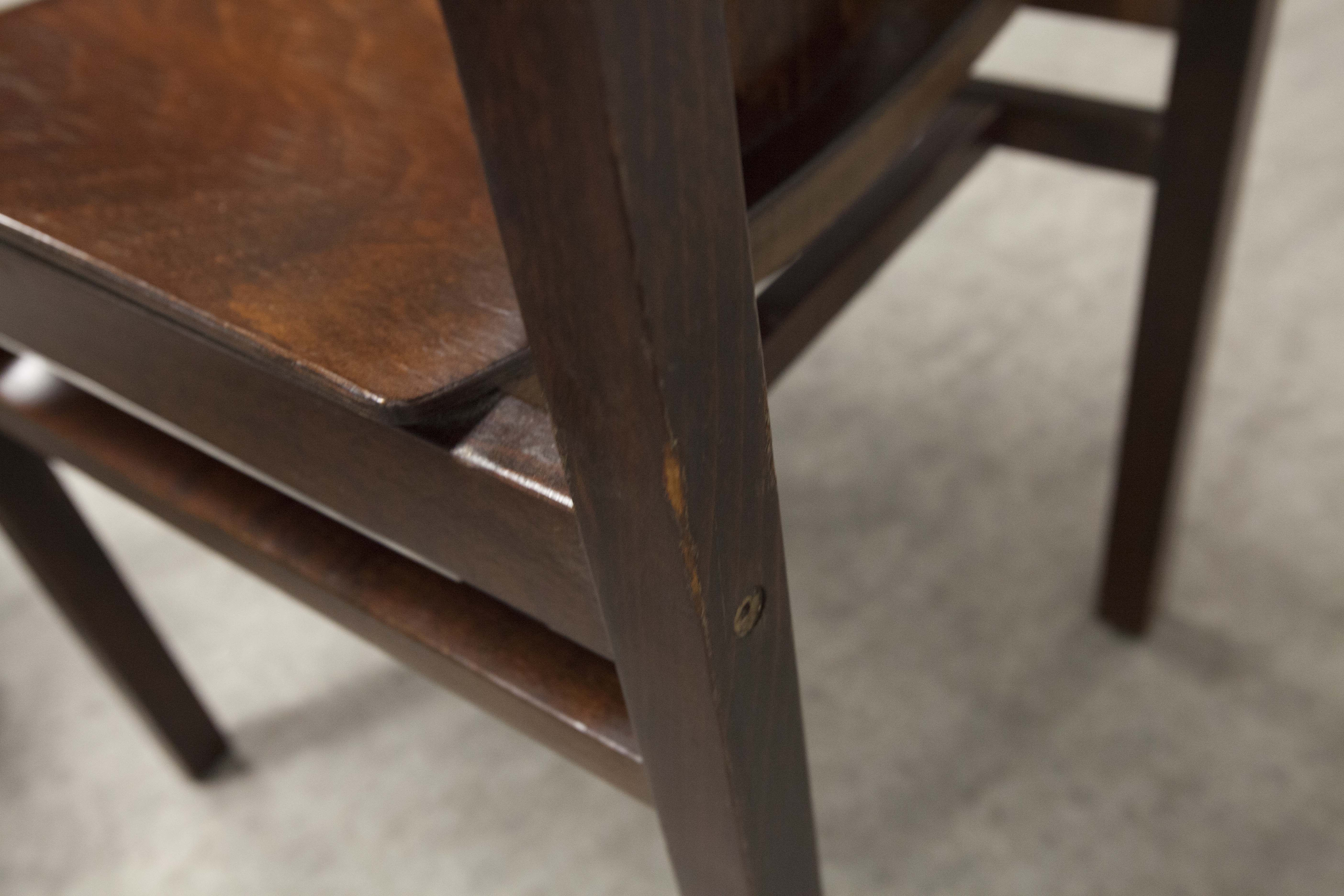 Lot of 4 chairs Baumann model "Argos"