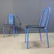 Ensemble de chaises Nr 222 par Robert Mallet-Stevens, années 1980, ensemble de 7.