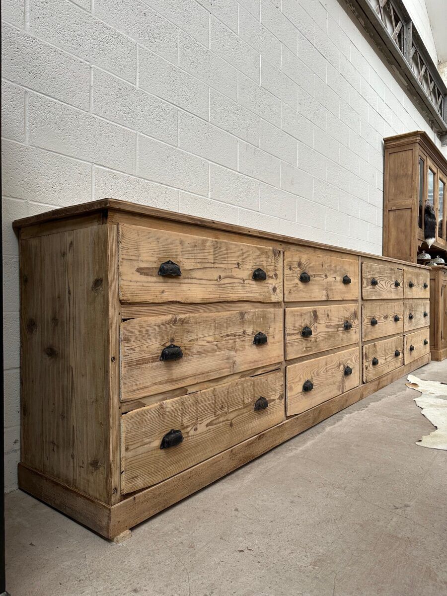 Workshop furniture from the early 20th century.