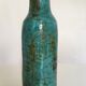 Vase de céramique en terre émaillée années 60s