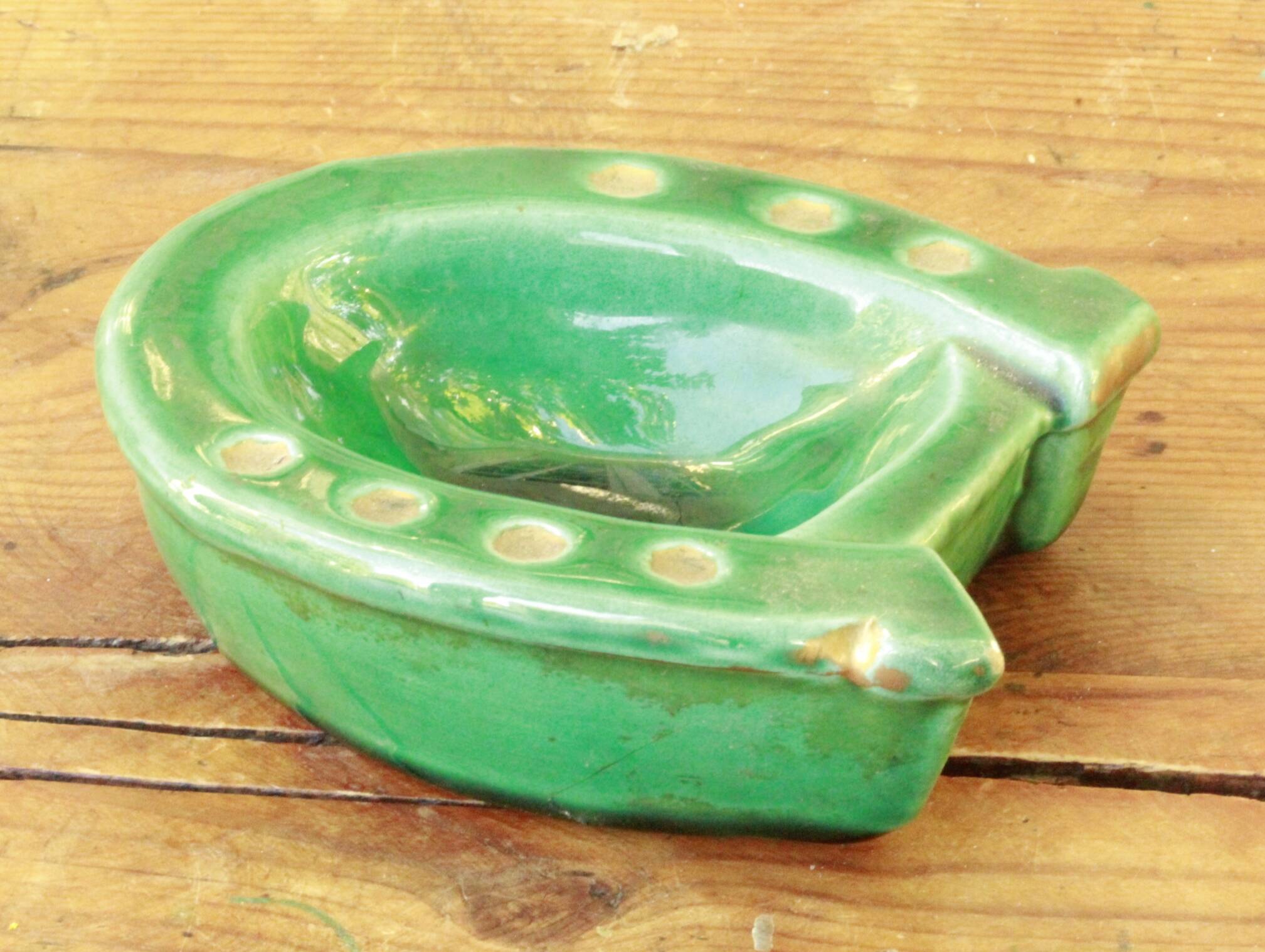 Old ceramic ashtray from Vallauris