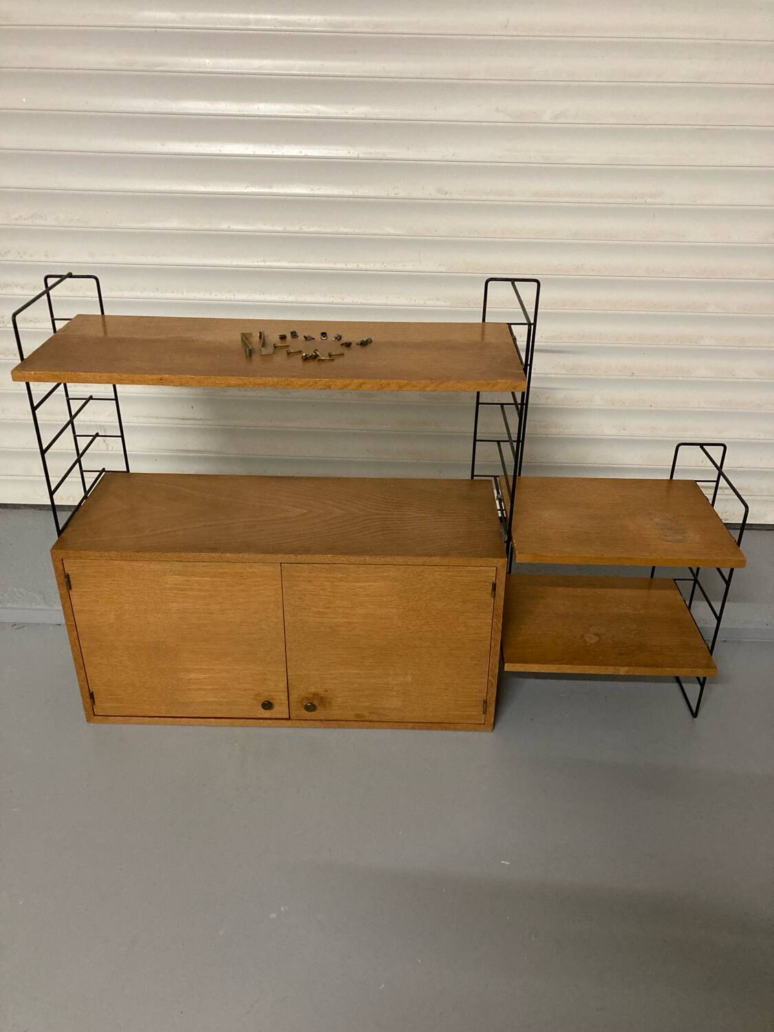 Vintage Alcora wall shelf system