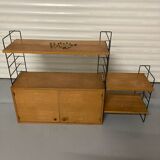 Vintage Alcora wall shelf system