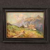 Signed landscape from the 1950s