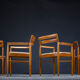 Mid-Century Danish Teak Dining Chairs by HW Klein for Bramin, 1970s, Set of 4