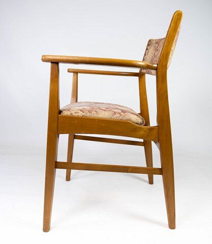 Teak chair with armrests 60s