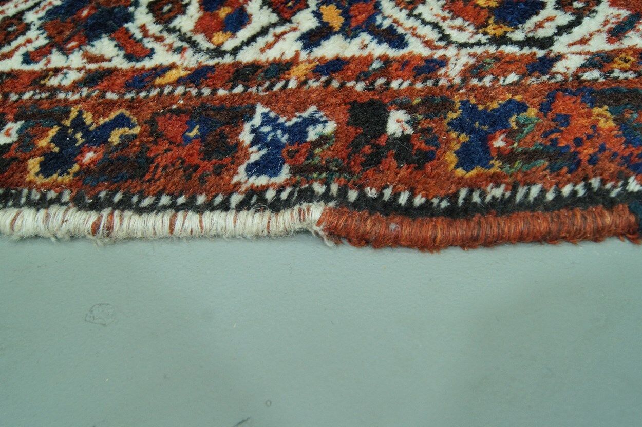 Antique Persian Shiraz carpet, 1900s, 225x162 cm