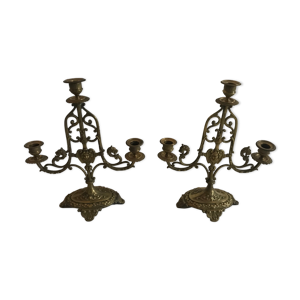 Paire de chandeliers