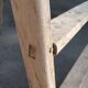 Workshop step stool in wood