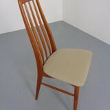 Danish Eva Teak Dining Chair by Niels Koefoed for Koefoeds Hornslet Møbelfabrik, 1960s