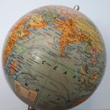 Earth Globe Forest end 19th H39 cm