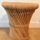 Small bamboo and rope tabouret