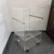 Rolling dessert trolley in plexiglass – Marais International – 1970s-1980s