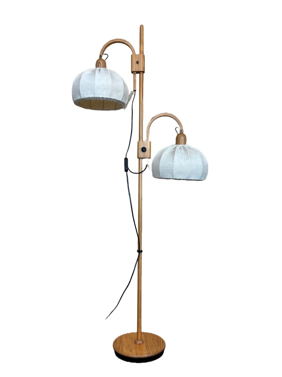 Floor lamp Domus pine Danish design Denmark, 60/70