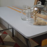 Ancien double bureau d'école primaire