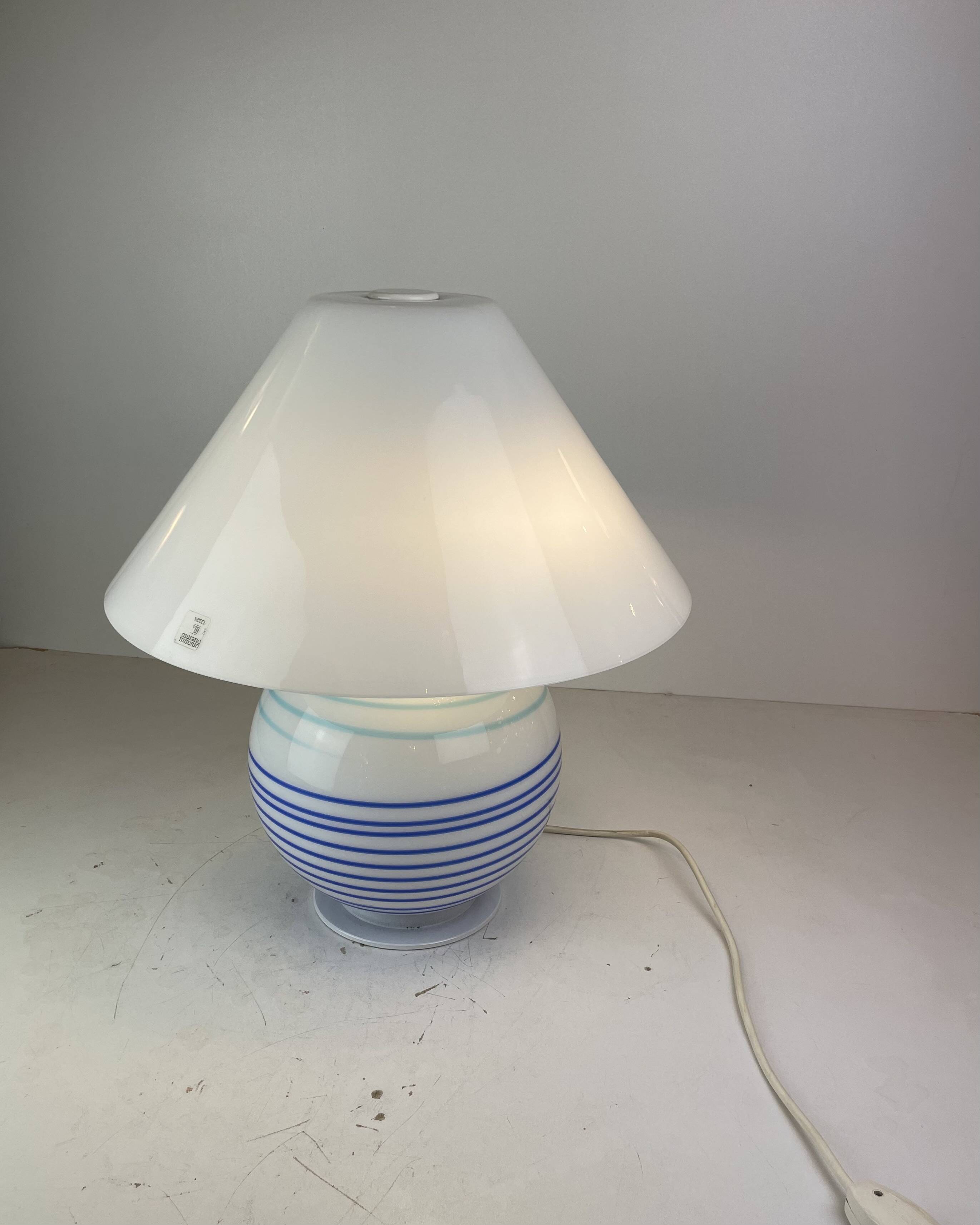 Coastal Murano Table Lamp by Antonangeli, Italy, 1980s