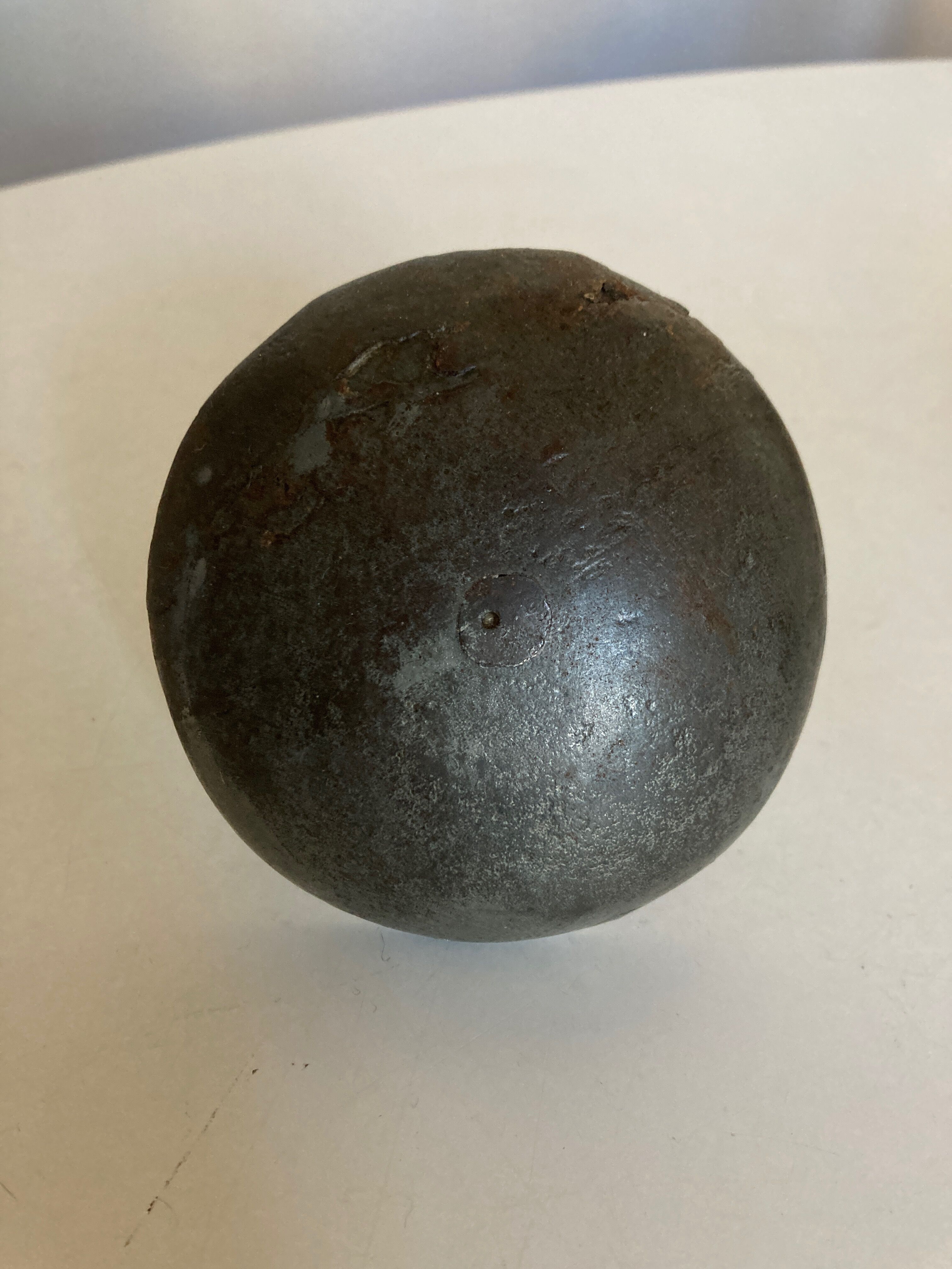 Pedestrian crossing nail hook in Paris 1950