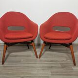 Shell armchairs by Miroslav Navratil