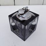 Briquet vintage Antonio Imperatore verre fumé
