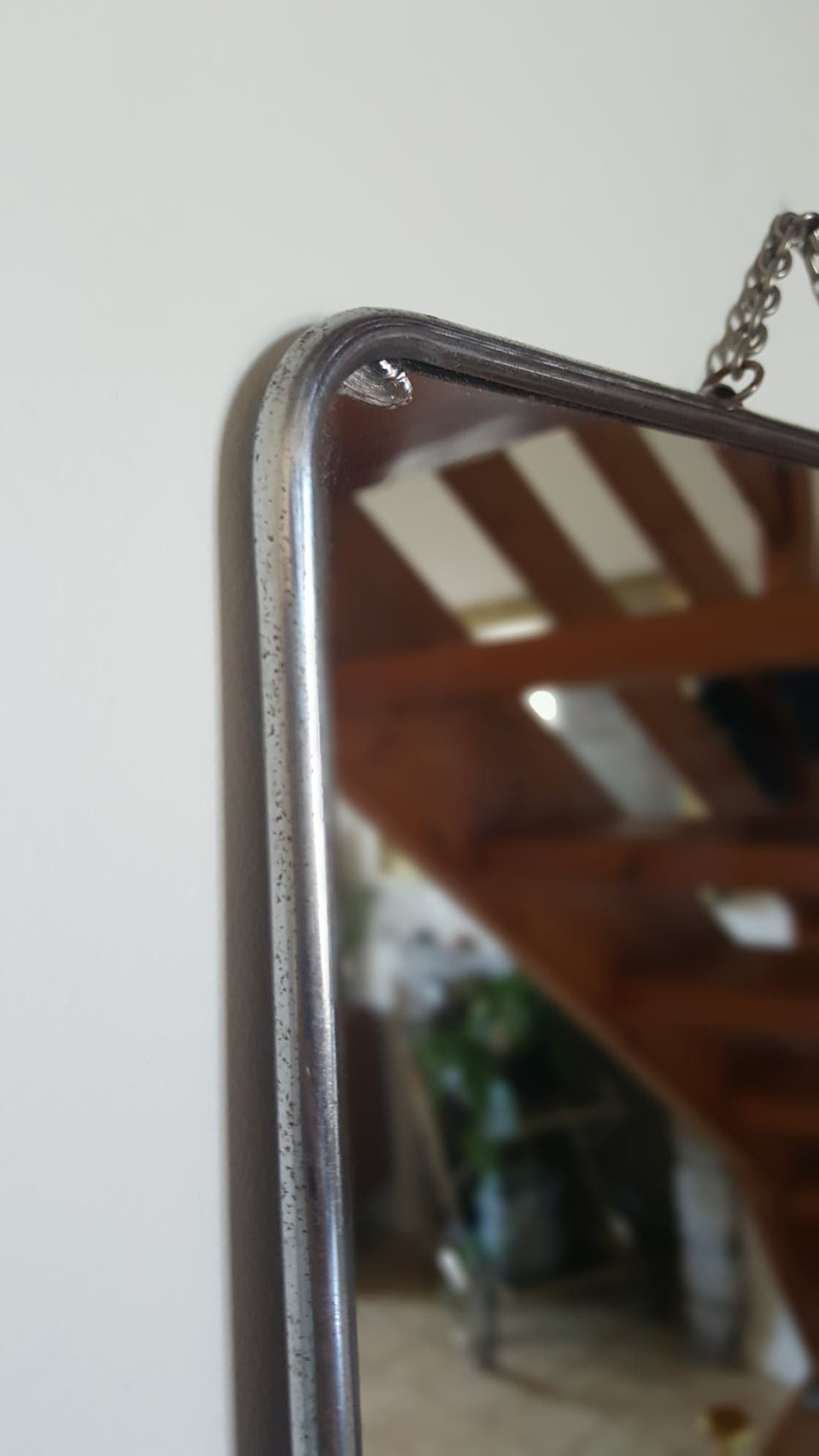 Miroir de barbier années 60 24x33cm