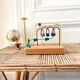 Wooden labyrinth abacus