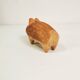 Ceramic pig figurine, Hegnetslund, Denmark, 1970s.
