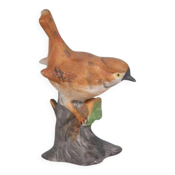 Vintage statuette d'oiseau en porcelaine des années soixante