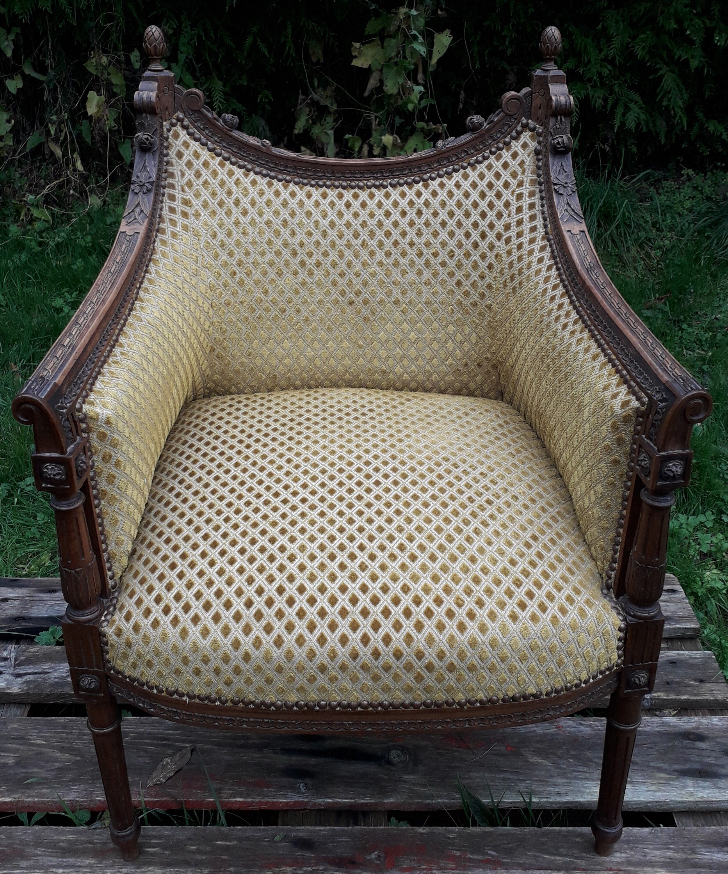 Shepherdess armchair 19th century