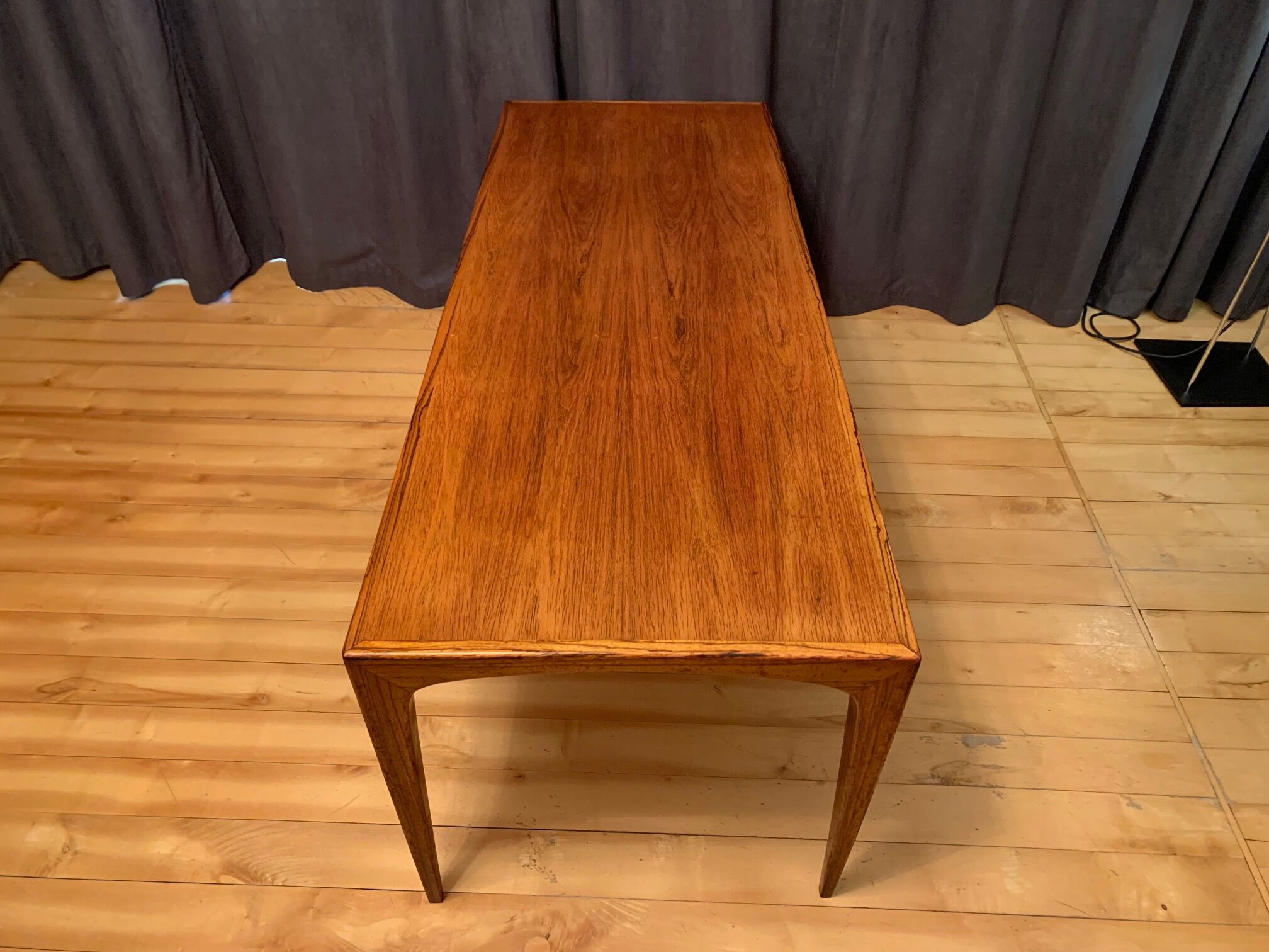 Coffee table by Johannes Andersen, CFC Silkeborg, Denmark, 1950s.