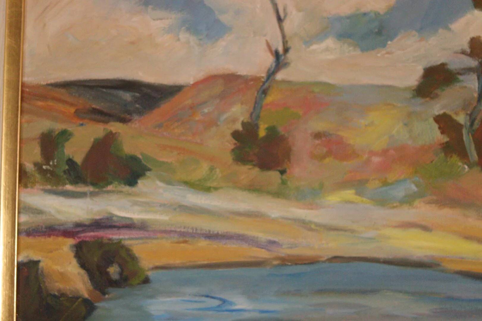 Serene landscape by E. O. Jonza