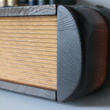 Solid oak box book shape