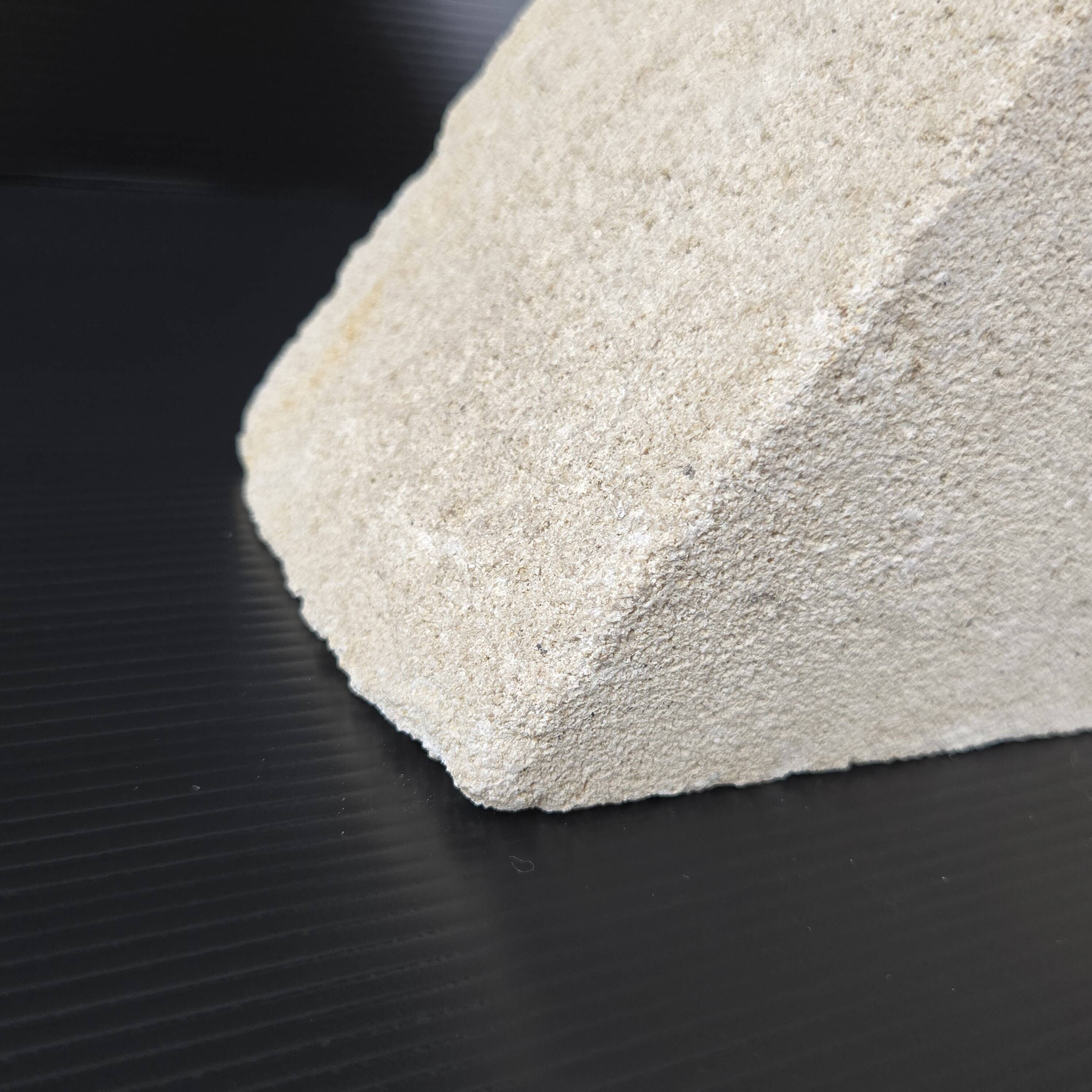 Vintage stone pyramid lamp 1970