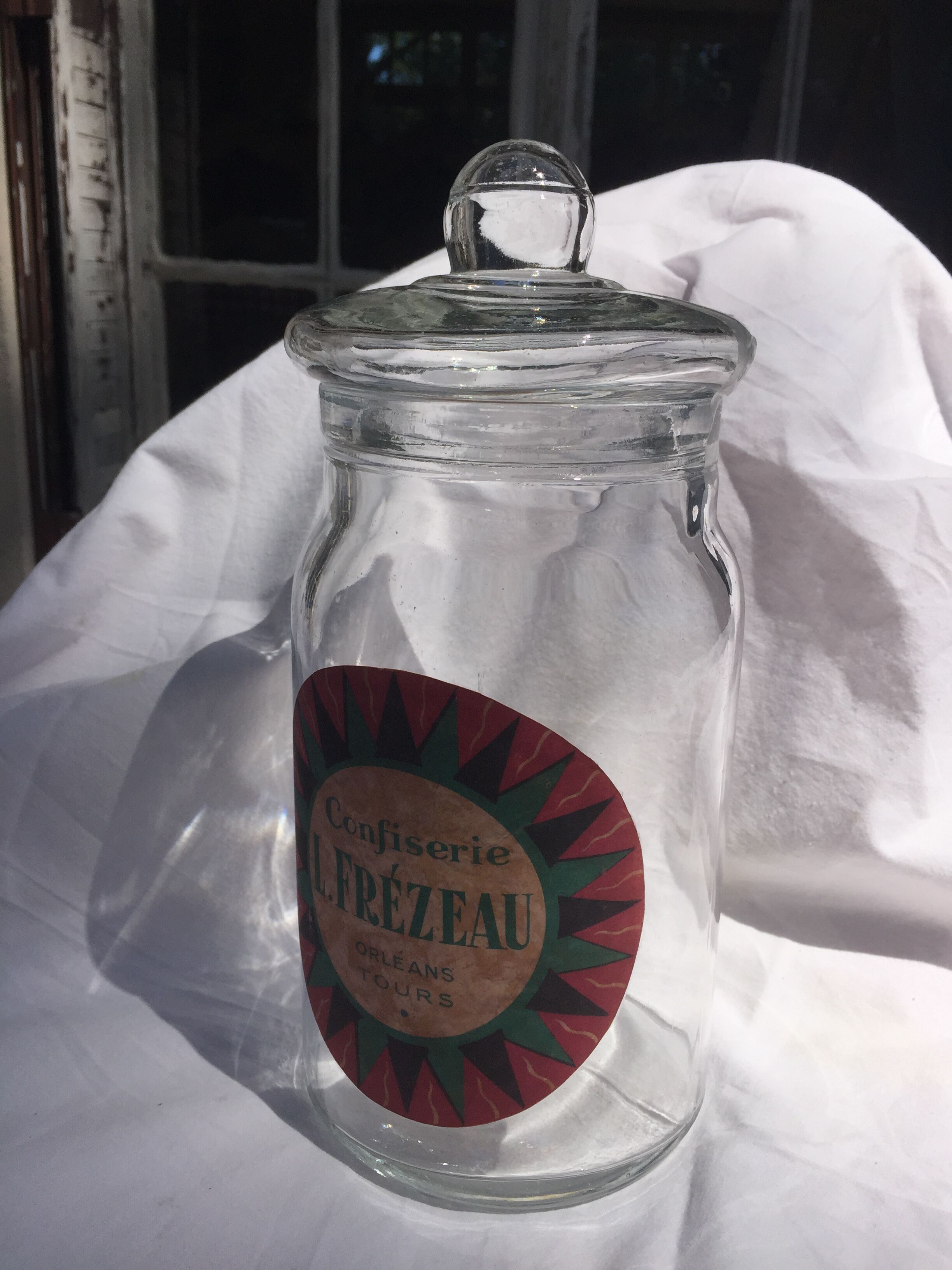 Old candy jar