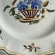 Longchamp hand-painted. Set of 2 flat plates.