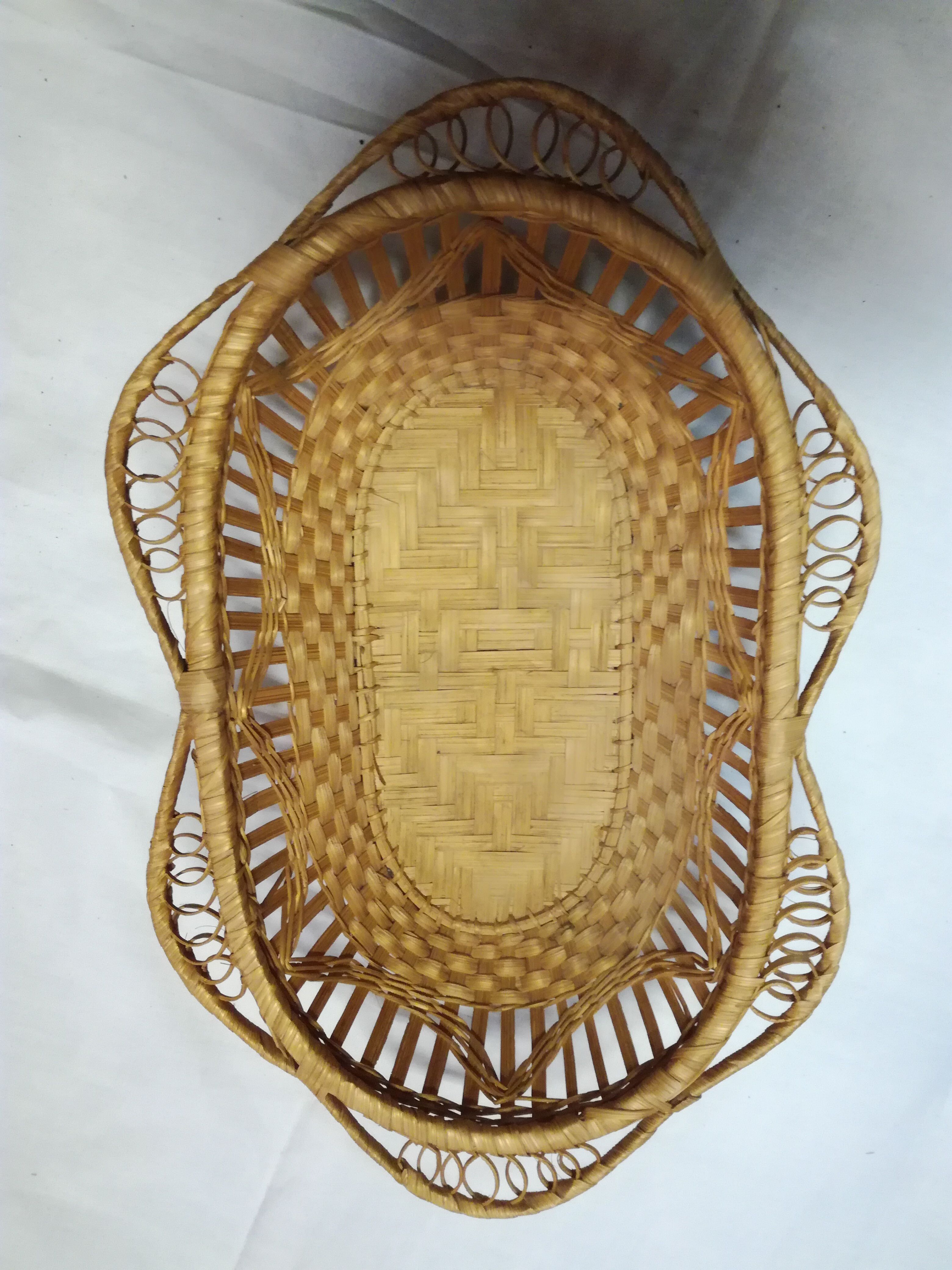 Vintage trends rattan basket