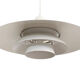 Large layered pendant light by David Mogensen for Superlight. Denmark 1970s