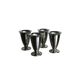 Set de 4 gobelets en inox Letang Rémy